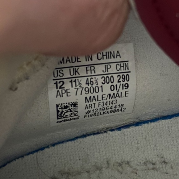 Adidas Rivalry High RM Cloudfoam - White Burgundy - Picture 9 of 9